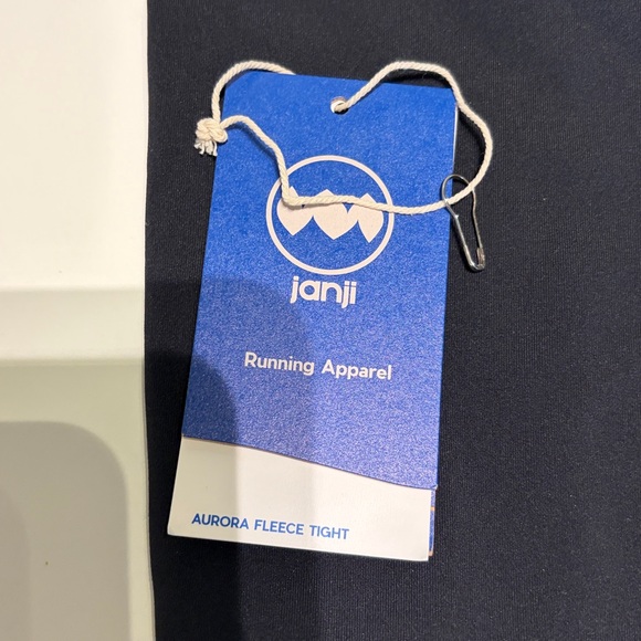 Janji Aurora Fleece Tight Insulated Leggings Black Winter Run Small - Picture 4 of 10